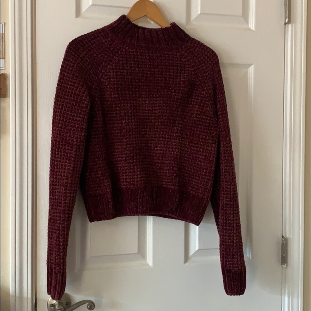 Maroon soft sweater
